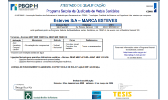 Certificado PBQP-H