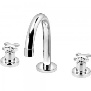 Misturador Banheiro Mesa Bica Alta ¼ Volta Alfa Plus C63 Cromado Esteves VML891CWU