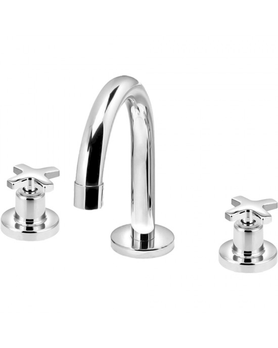 Misturador Banheiro Mesa Bica Alta ¼ Volta Alfa Plus C63 Cromado Esteves VML891CWU Misturador Banheiro Mesa Bica Alta ¼ Volta Alfa Plus C63 Cromado Esteves VML891CWU