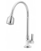 Torneira Cozinha Mesa Bica Articulada com Ducha C60 Cromada Esteves VTM900CWB