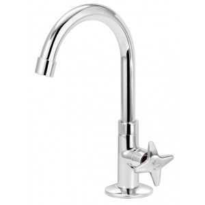 Torneira Banheiro Mesa Bica Alta 1198 Eco C23 Cromado Esteves VTL123CWB