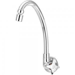 Torneira Cozinha Parede Bica Móvel 1168 Eco C23 Cromado Esteves VTP123CWG