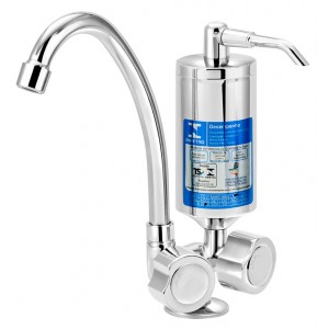 Torneira Cozinha Mesa Com Filtro ABS ¼ Volta Mônaco C40 Cromado Esteves VTF310CWB