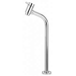 Torneira Banheiro Mesa Bica Alta Cuba Apoio ¼ Volta 1198 Fit Cromado Esteves VTM298CWB