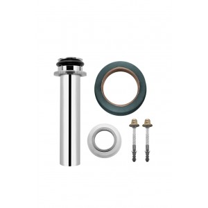 Kit Instalação Para Bacia Convencional Cromado Esteves VAD888CWS