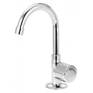 Torneira Banheiro Mesa Bica Alta 1198 Mônaco Plus C40 Cromado Esteves VTL141CWG