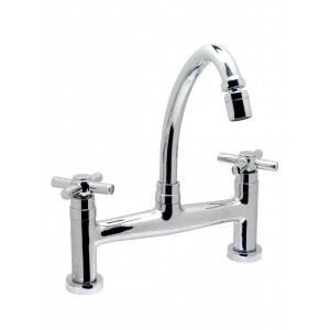 Misturador Cozinha Mesa Bica Móvel ¼ Volta 1256 Orion C37 Cromado Esteves VMM670CWB