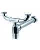 Sifão Cozinha Duplo Regulável 1.1/2x2 Entre-Eixos 29Cm Cromado Esteves VSM076CWC - com luva adaptável para 2" Sifão Cozinha Duplo Regulável 1.1/2x2 Entre-Eixos 29Cm Cromado Esteves VSM076CWC - com luva adaptável para 2"