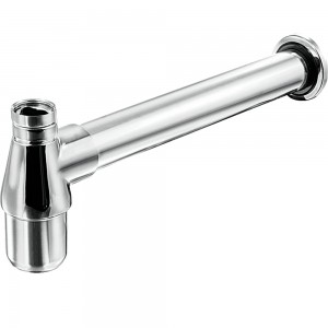 Sifão Lavatório Regulável 1X1.1/2 Tubo Saída 30cm Cromado Esteves VSM080CWG