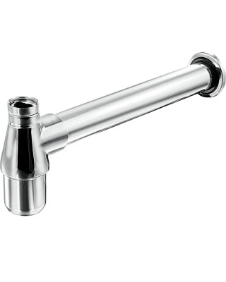 Sifão Lavatório Regulável 1X1.1/2 Tubo Saída 30cm Cromado Esteves VSM080CWB