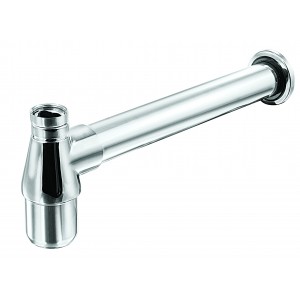 Sifão Cozinha Regulável 1.1/2X1.1/2 Tubo Saída 30cm Cromado Esteves VSM081CWG