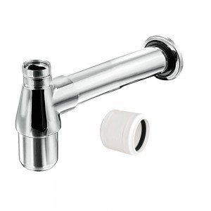 Sifão Tanque Regulável 1.1/4X2 Tubo Saída 20cm Cromado Esteves VSM086CWG - com luva adaptável para 2"