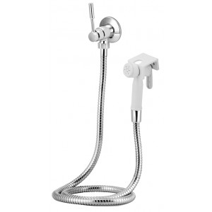 Ducha Higiênica Com Registro Sem Derivação 1984 ¼ Volta Stilo C31 Cromado Esteves VAB700CWB