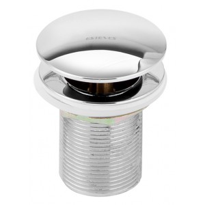 Válvula Tanque 1.1/4 Click Cromado Esteves VVT418CWB